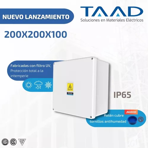 Caja estanco Taad 200x200x100mm exterior (CP-6100)