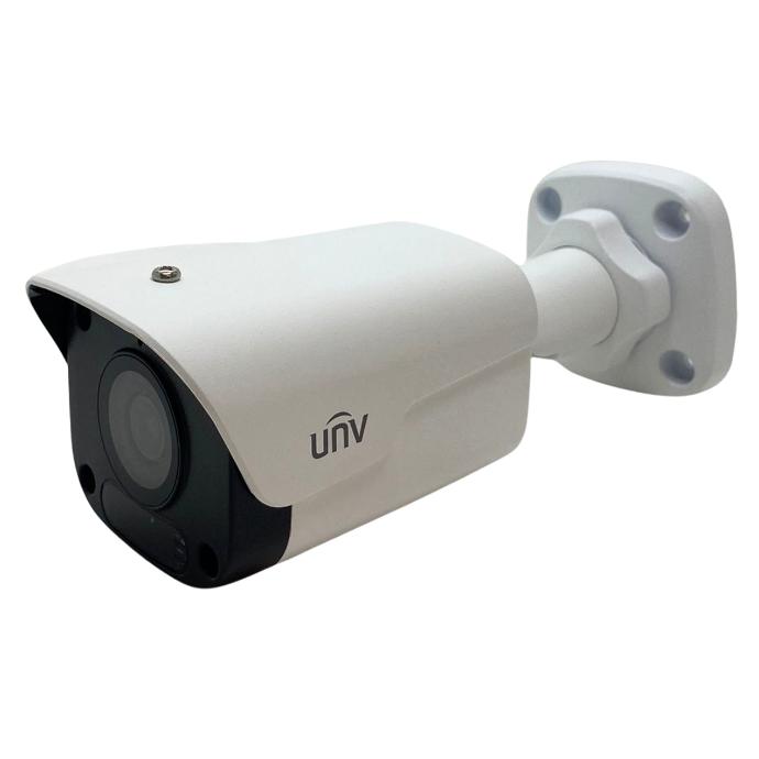 Camara bullet IP Uniview 2MP micro SD 128 audio lente 2.8mm IP67 (IPC2122LB-ADF28KM-G)