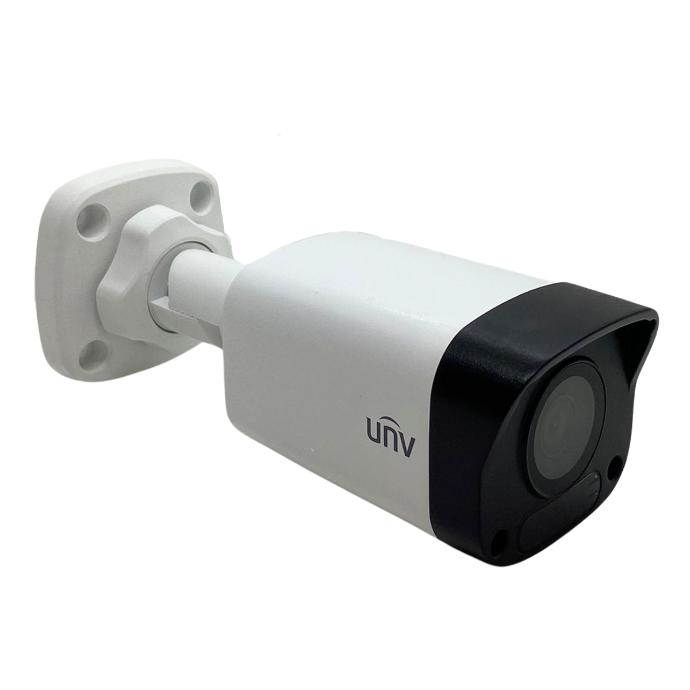 Camara bullet IP Uniview 4MP micro SD 128GB lente 2.8mm IP67 (IPC2124LB-SF28-A)
