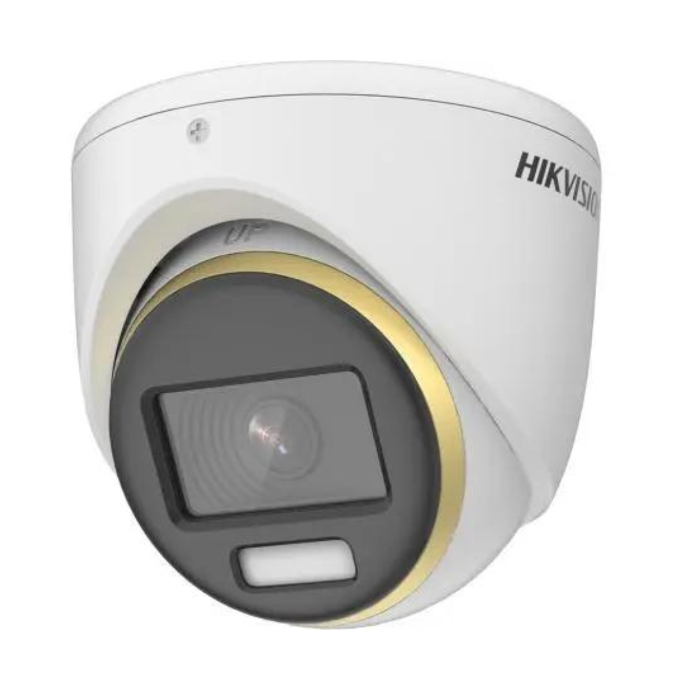 Minidomo Hikvision ColorVu 2MP metalico WDR 130dB lente 2.8mm (DS-2CE70DF3T-MF) [vo]