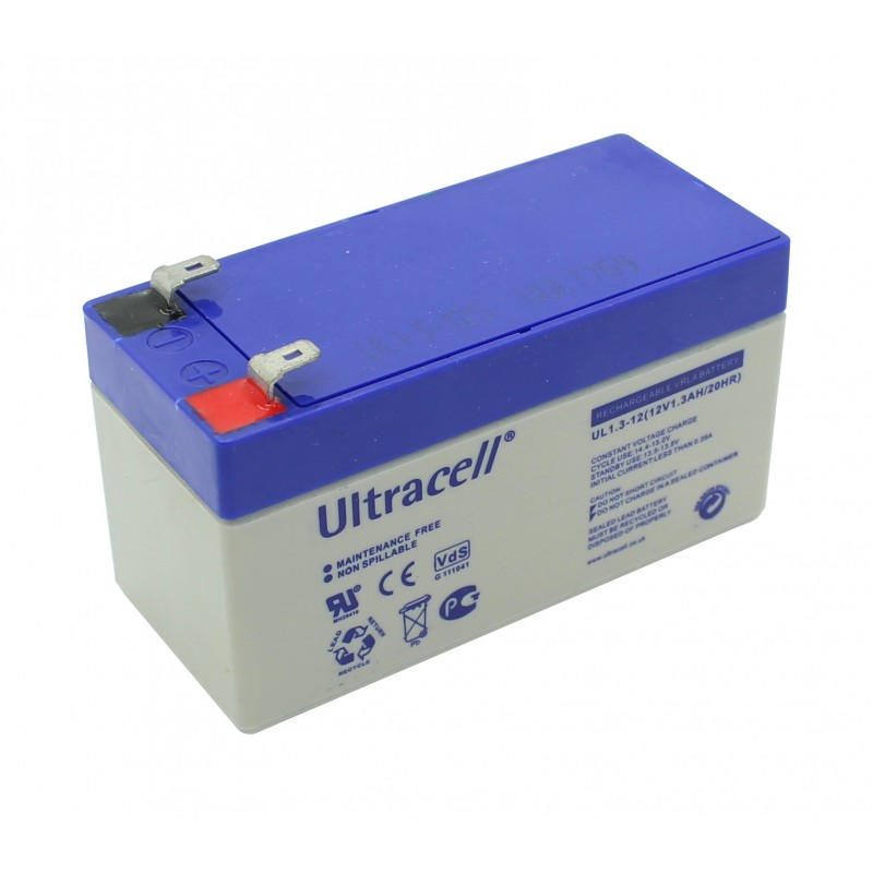 BATERIA ULTRACELL 12V 1.3Ah UL1.3-12