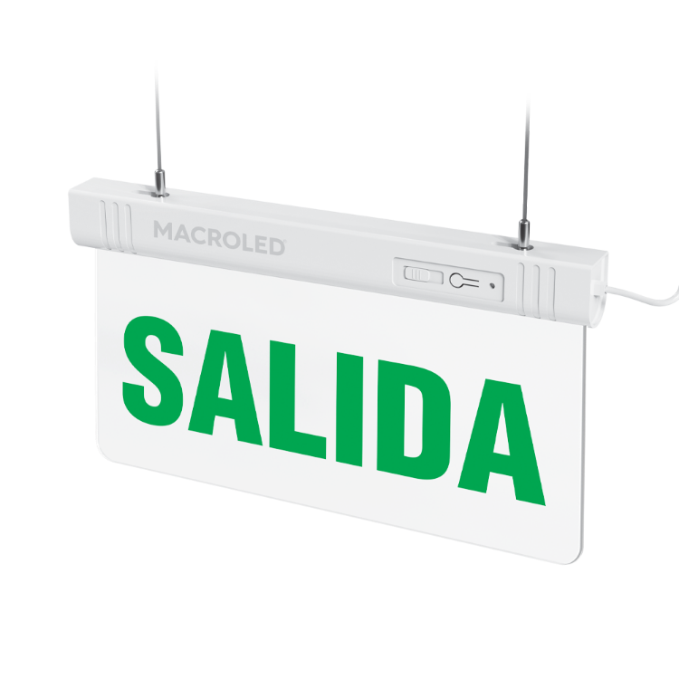 Cartel de salida luminoso Macroled (CSL-SALIDA)