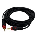 Cable de audio Gralf 5m plug 3.5mm (GF-P35355)