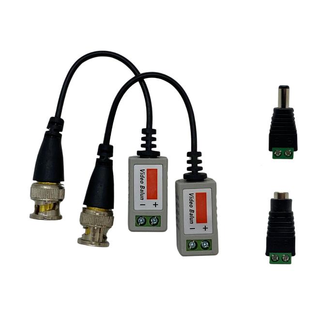 Kit balun + fichas alimentacion con descuento (1 x camara comprada)