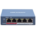 Switch PoE+ Hikvision 4+1 administrable (DS-3E1105P-EI)