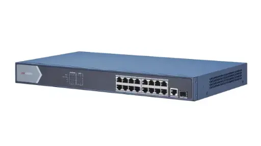 [DS-3E0518P-E] Switch Hikvision 16 puertos Gigabit (DS-3E0518P-E)
