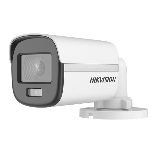 [90088.tuc] Camara bullet Hikvision 2MP ColorVu metalica lente 2.8mm (DS-2CE10DF0T-F)
