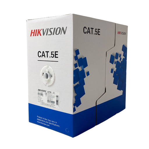 [40510HK.metro.tuc] Cable UTP interior Cat5e Hikvision 100% cobre x metro (DS-1LN5E-E/E)