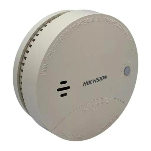[90350.tuc] Detector de humo inalámbrico Hikvision (DS-PD1-SMK-W) (linea axhub/axhybrid)