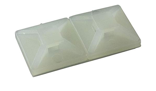 [440129.tuc] Fijador Autoadhesivo MB2A Natural x 100 u. Hellermanntyton