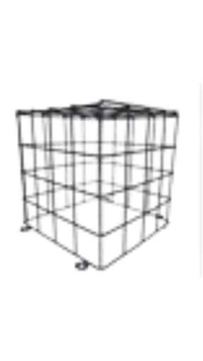 [jaula20ar.tuc] Jaula de proteccion 20x20x20 cm (agarre arandela)