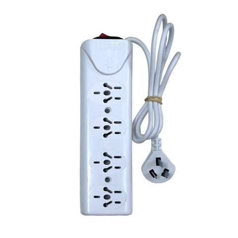 [Zapatillastars] Zapatilla Stars 4 tomas con interruptor y cable 1mt