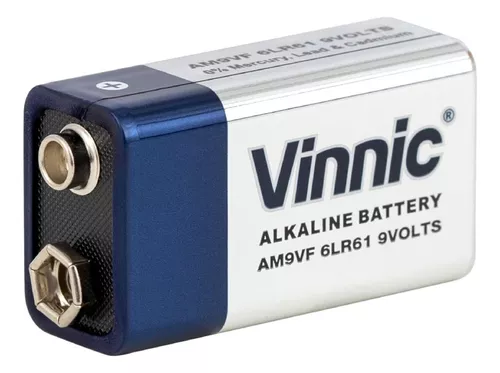 [BAT9VVinnic] Batería 9V (blister unitario) Vinnic