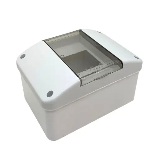 [90834] Caja para termica Taad de 2 a 4 modulos satinada de embutir (I-7310)