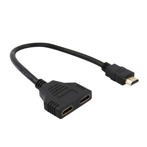 [2326] Cable HDMI y splitter Gralf (GF-HDMI2X1)