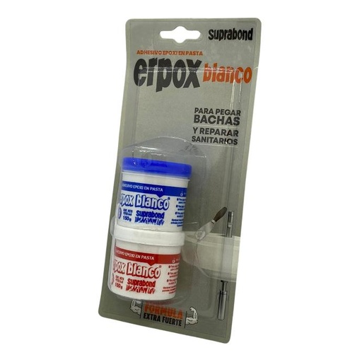 [90775] Adhesivo Erpox blanco en pasta x 150g Suprabond (EXB)