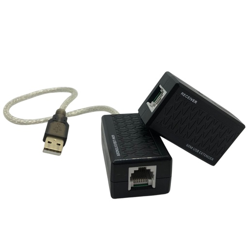 [09015] Extensor USB hasta 60 mts via UTP Gralf (GF-EX60USB)