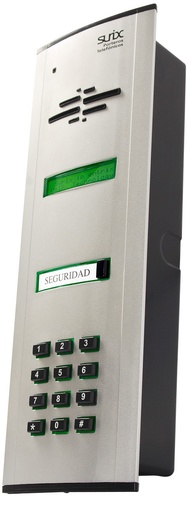 [62112] Surix (IP-EX-200) Entercom Portero Multifamiliar sin cableado p/200 casas/deptos