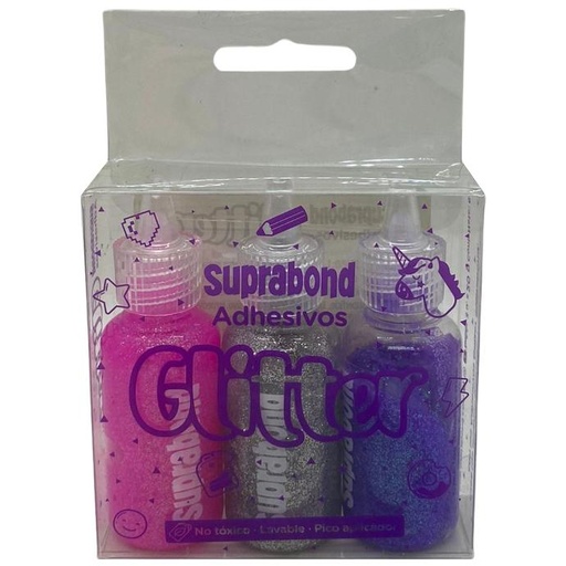 [SBD GL 3 20] Adhesivo glitter Suprabond 3u x 20g (SBD GL 3 20)