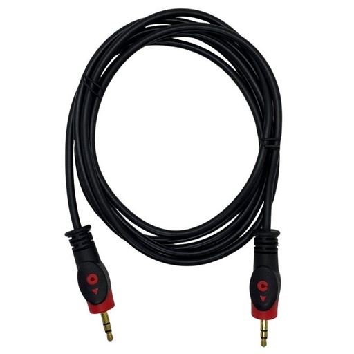 [GF-P3535] Cable de Audio Gralf Plug 3.5mm - Plug 3.5mm 1.8mts (GF-P3535)