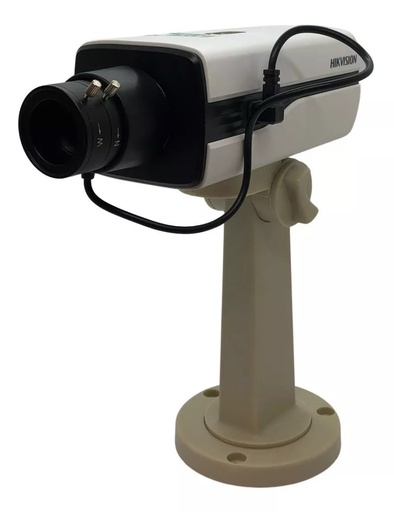 [#kitDS-2CC12D9T] Camara box con lente y soporte (control caja, patente, facial)